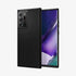ACS01392 - Galaxy Note 20 Ultra Liquid Air Case in matte black showing the back
